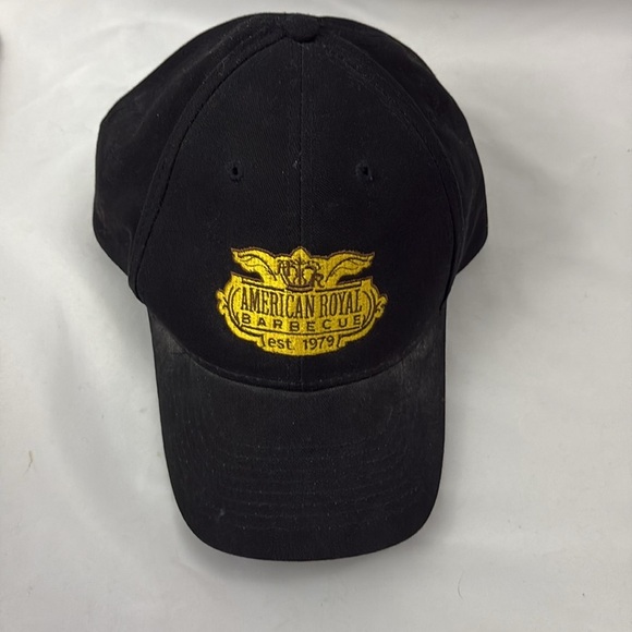 American Royal Barbecue Kansas City Missouri Strapback Hat Cap Black - Picture 3 of 12